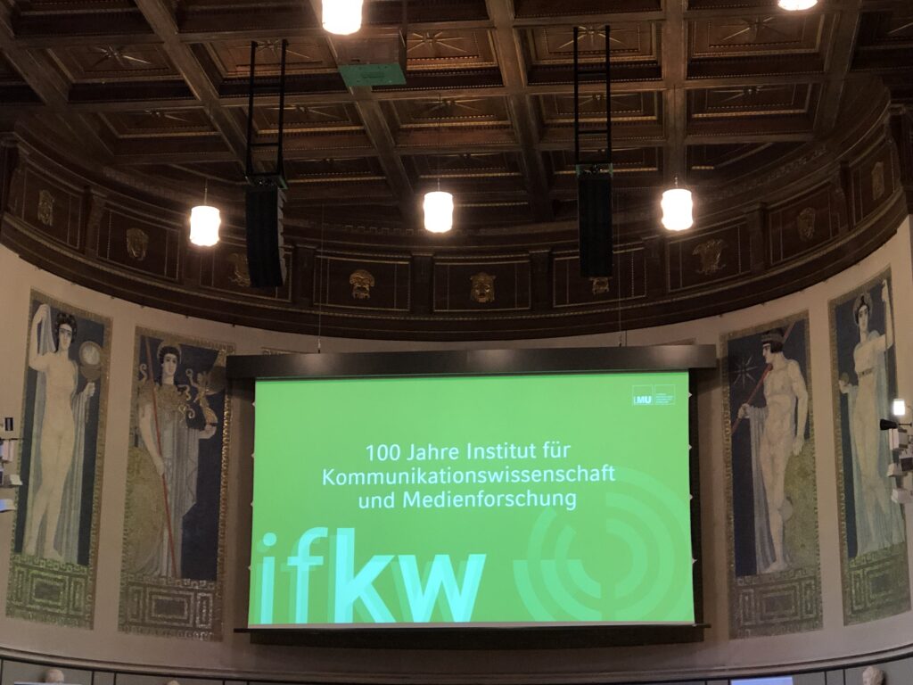 Festakt 100 Jahre Institut für Kommunikationswissenschaft