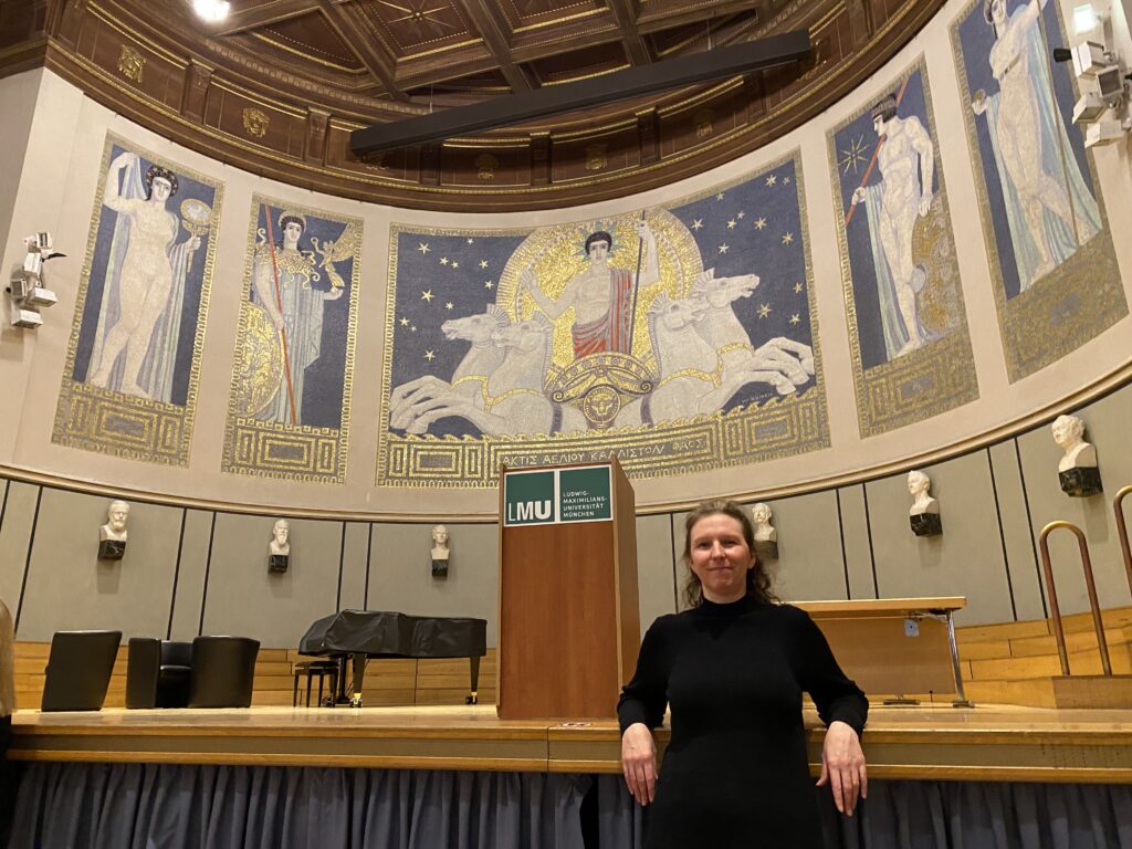 Besuch Jennifer Dean Festakt 100 Jahre IfKW